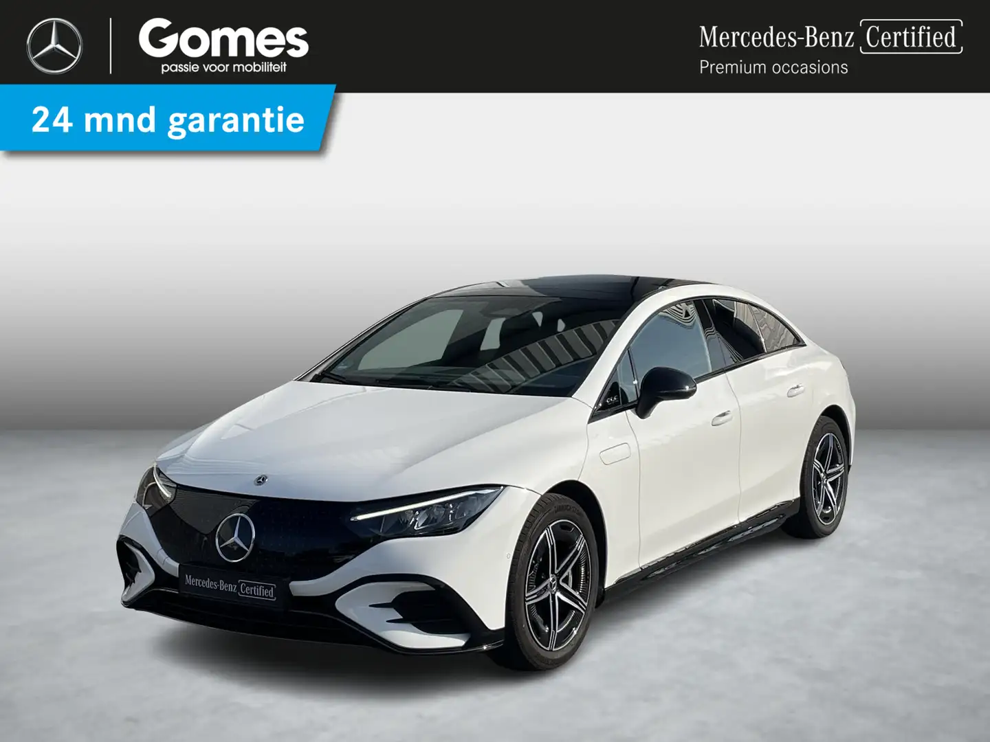 Mercedes-Benz EQE 300 AMG Line | AIRMATIC | Panoramadak | Weiß - 1