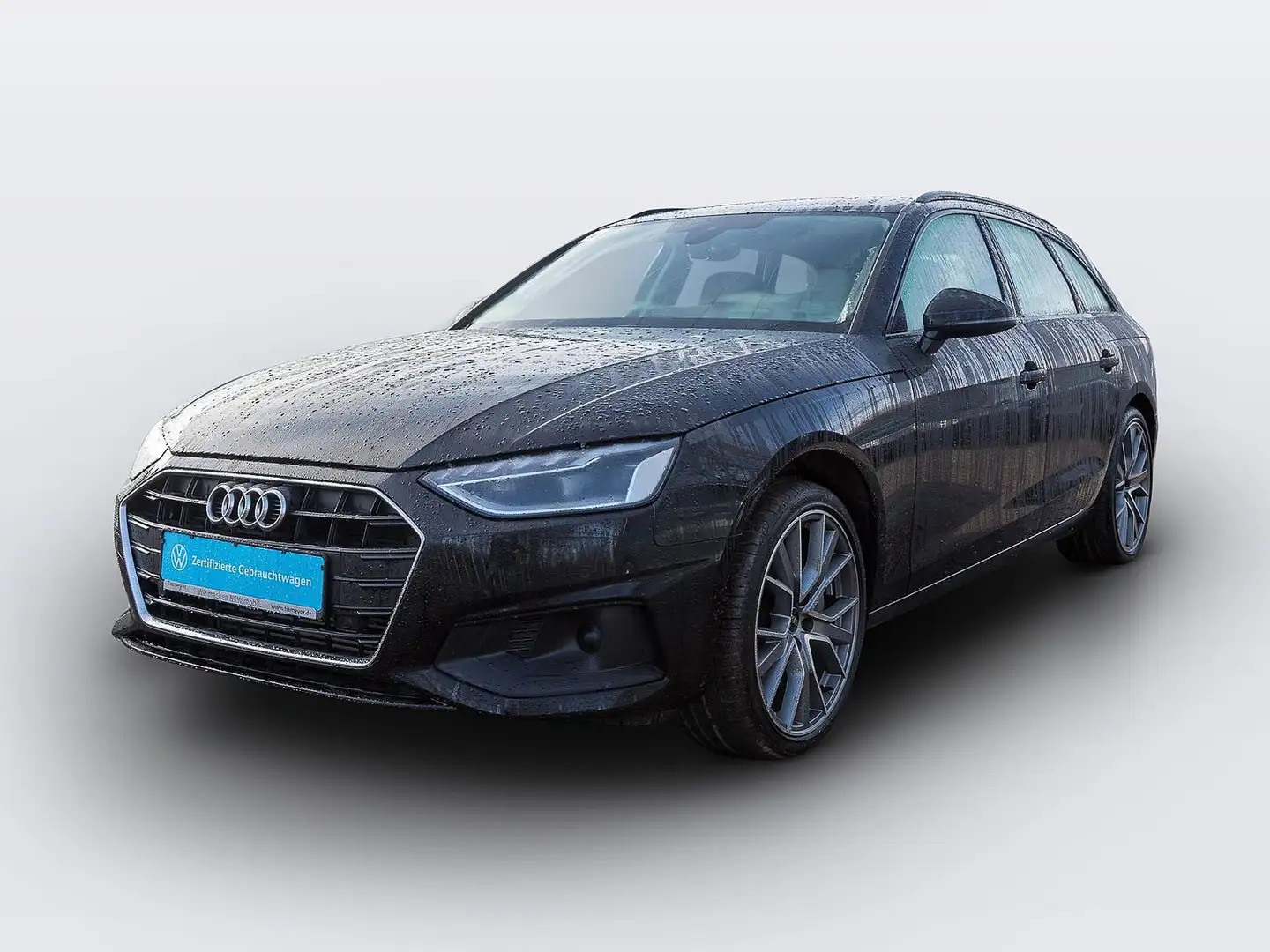 Audi A4 40 TFSI LM19 NAVI+ GRA AHK SITZHZ Schwarz - 2