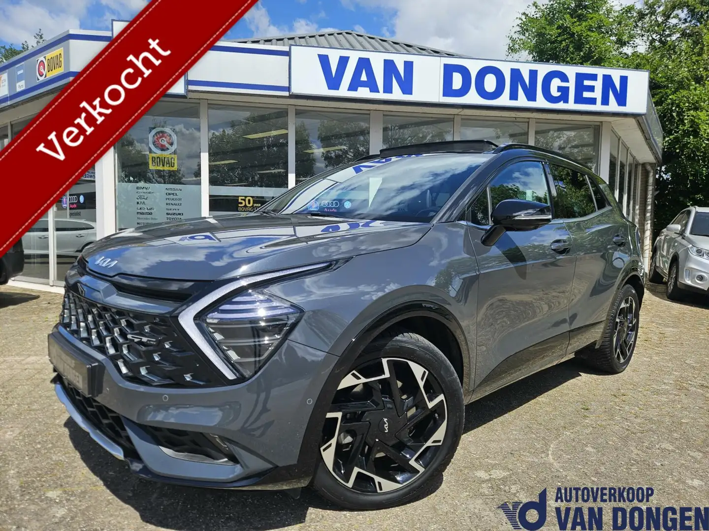Kia Sportage 1.6 T-GDi Plug-in Hybrid AWD GT-PlusLine 265 PK | Grau - 1