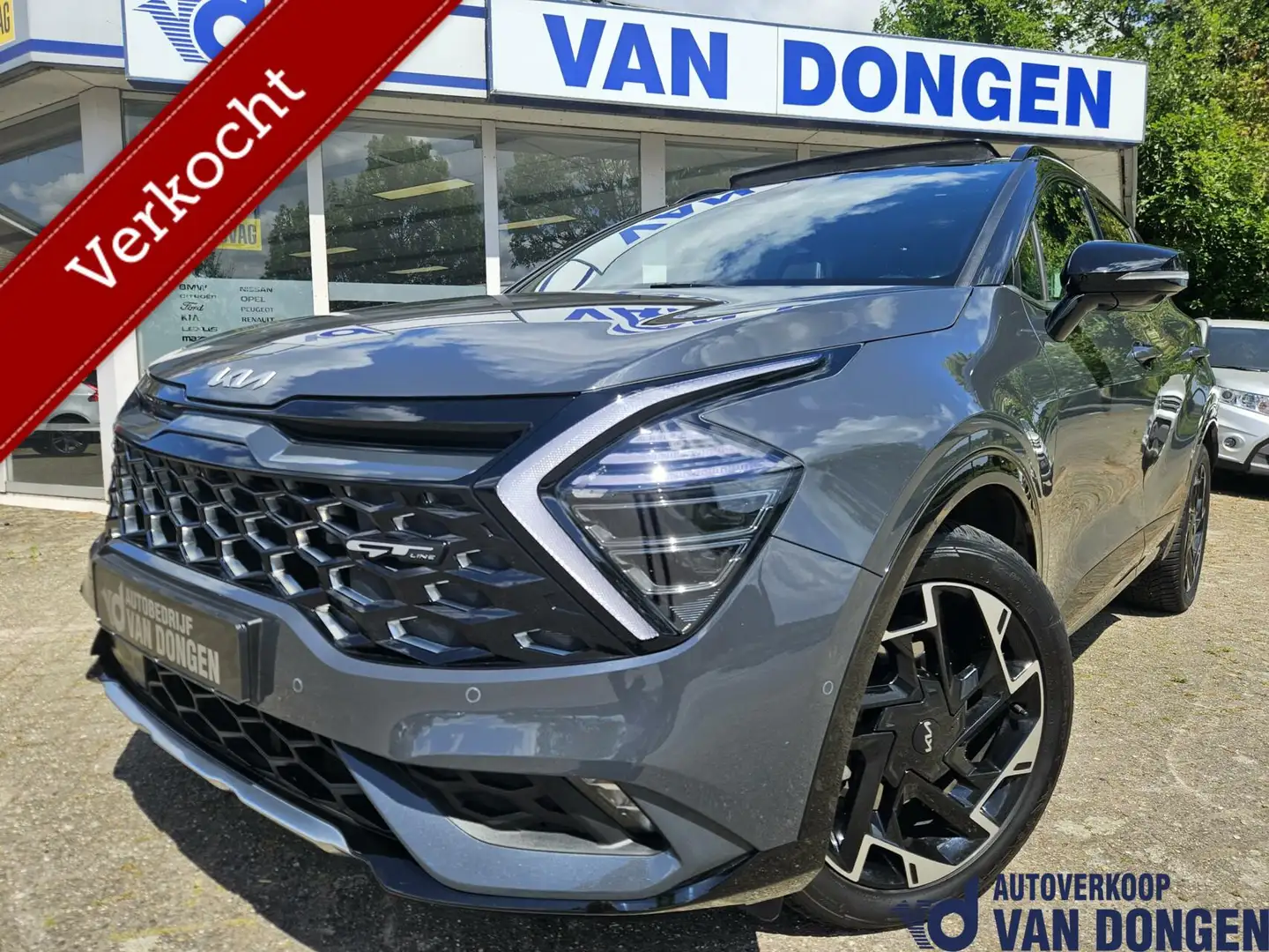 Kia Sportage 1.6 T-GDi Plug-in Hybrid AWD GT-PlusLine 265 PK | Grau - 2