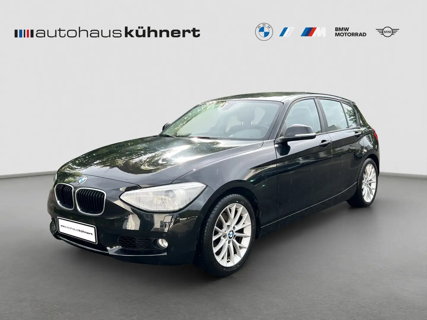BMW 118 i 5-türer +nur an Händler/Export+HU 5/26 Zwart - 1