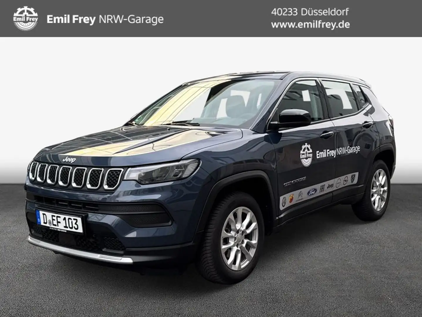 Jeep Compass 1.5 GSE T4 48V e-Hybrid Automatik Altitude Blau - 1