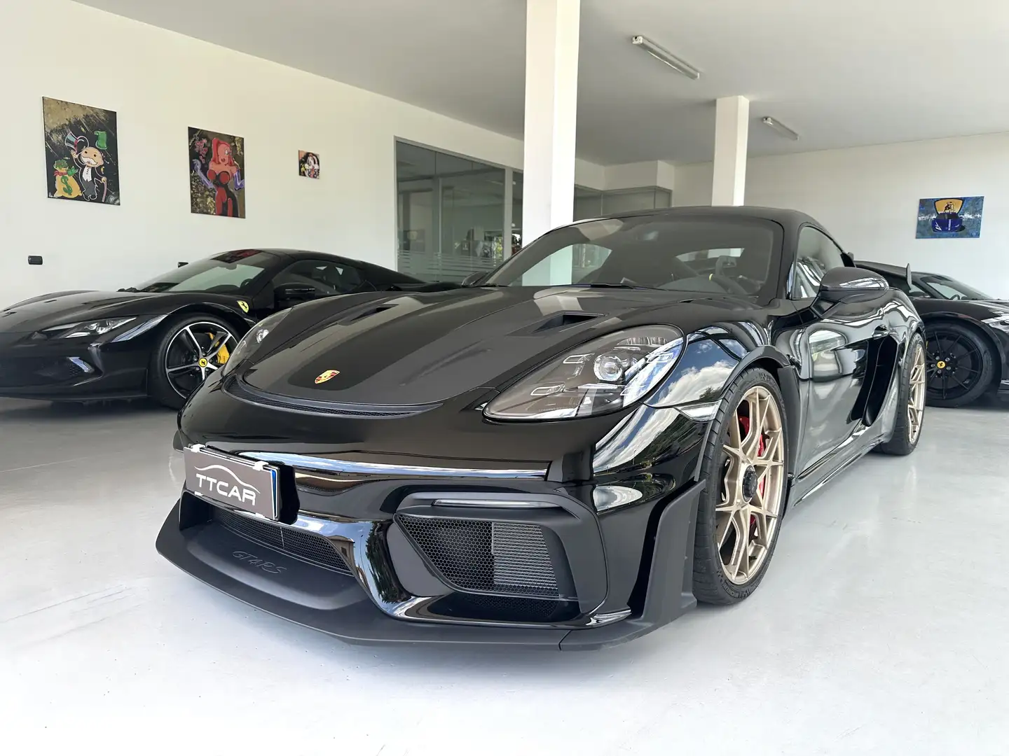 Porsche Cayman 718 4.0 GT4 RS PDK Nero - 1