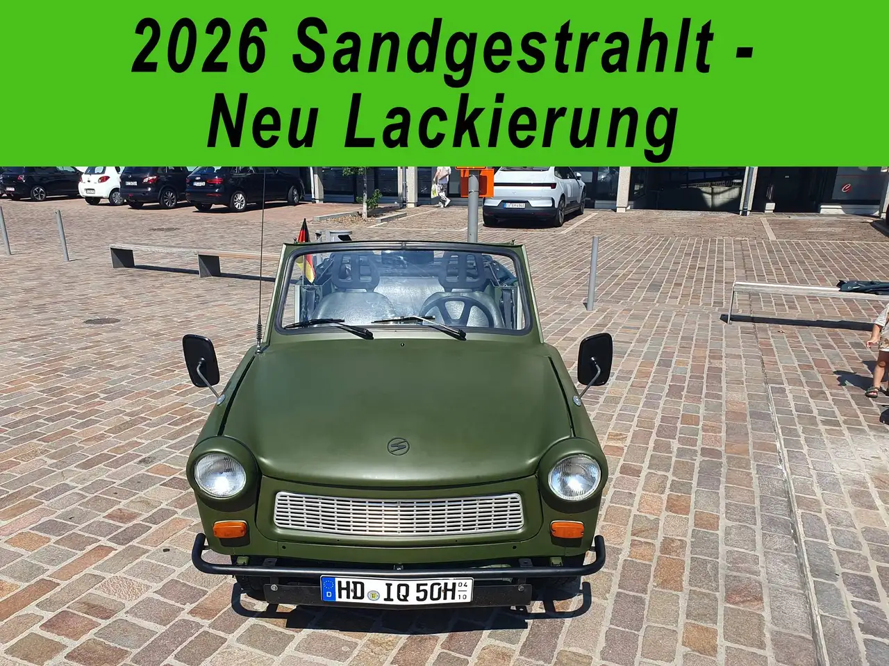 Trabant P601 Kübel 1A General Restauriert Oldtimer, foto 6
