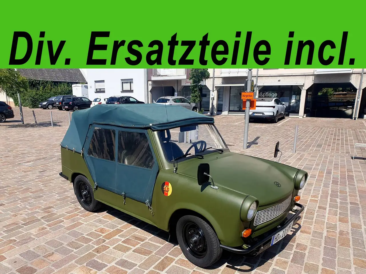 Trabant P601 Kübel 1A General Restauriert Oldtimer, foto 4