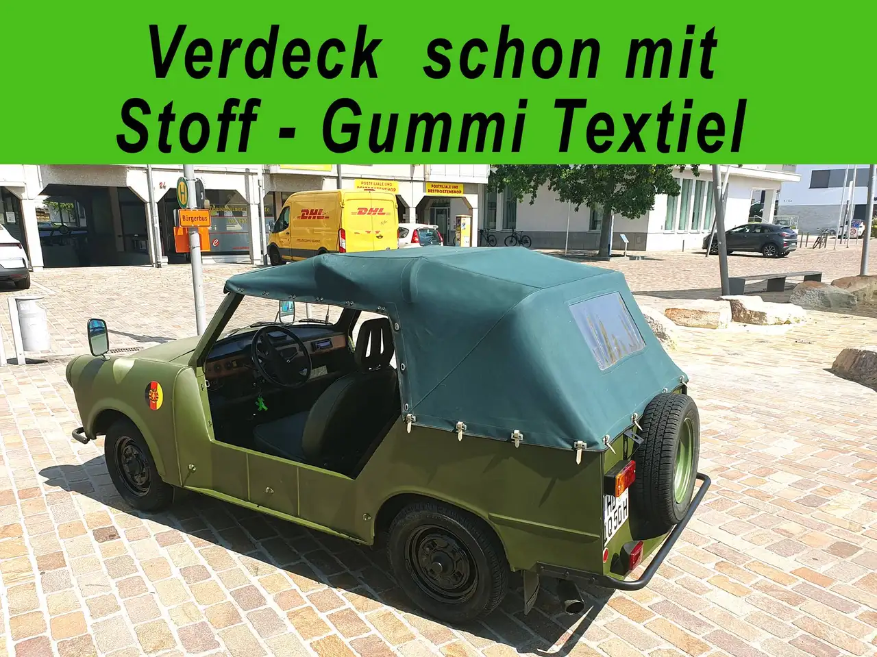 Trabant P601 Kübel 1A General Restauriert Oldtimer, foto 7