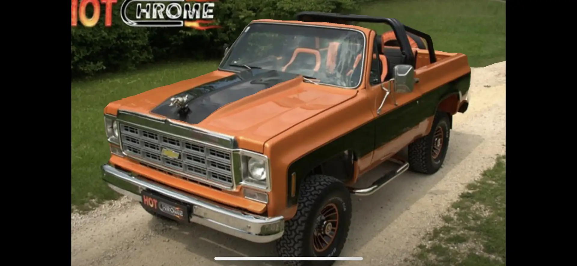 Chevrolet Blazer K5 chayenne Orange - 1