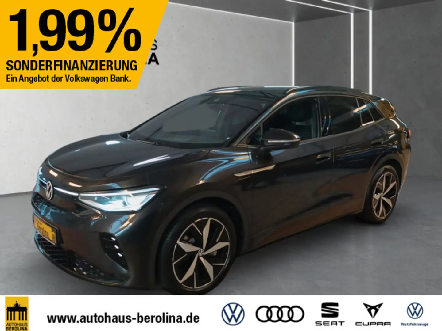 Volkswagen ID.4 GTX *IQ-MATRIX*ACC*AHK*AR-HuD*WärmeP*360°* Grau - 2