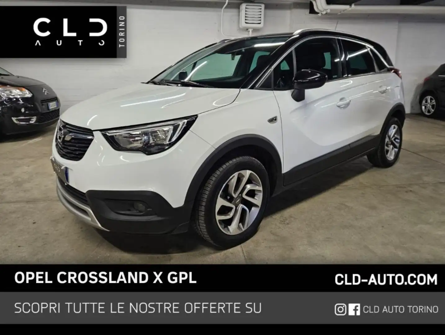 Opel Crossland X 1.2 GPL 12V White - 1