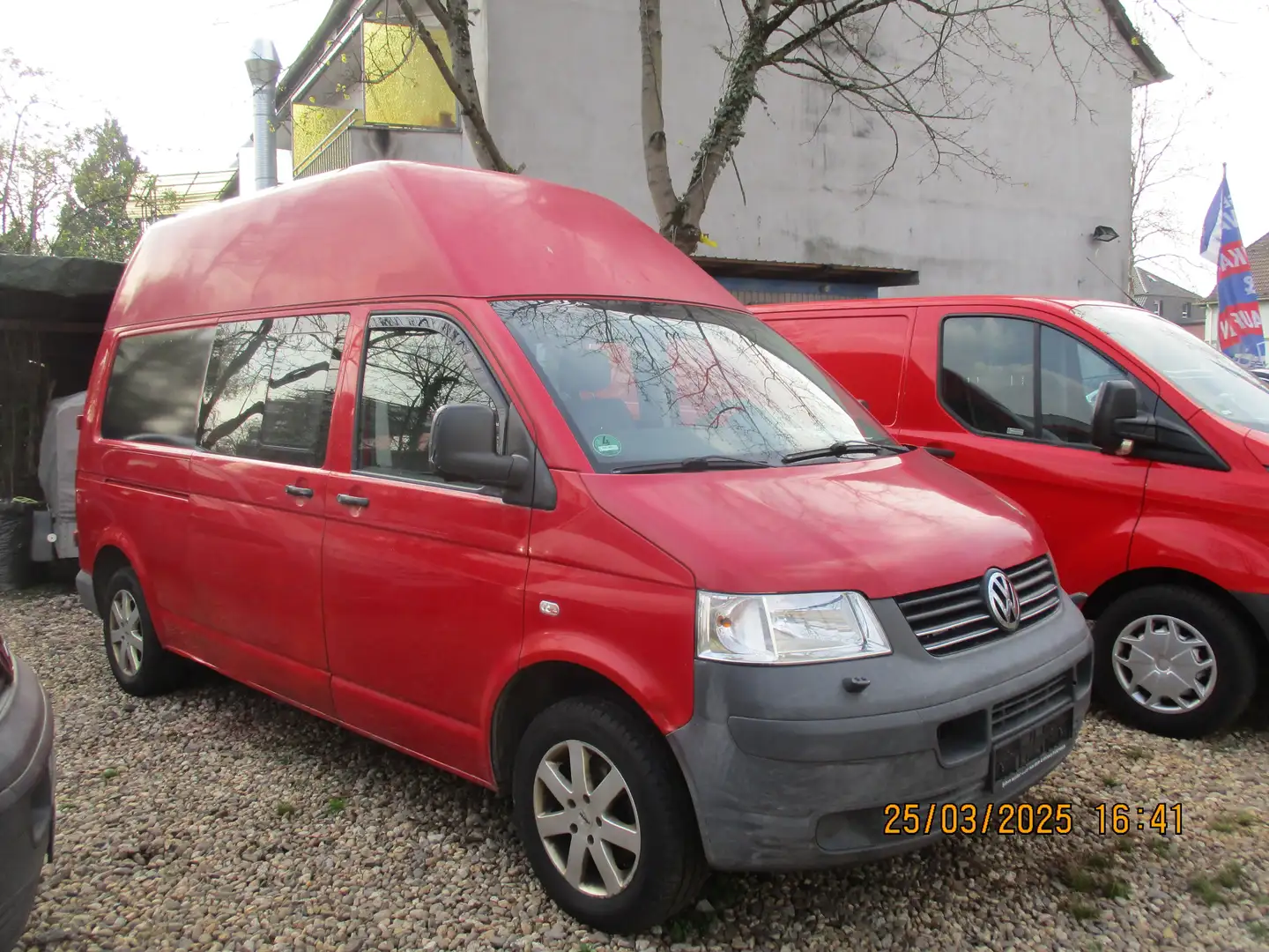 Volkswagen T5 2.5 TDI hoch lang AHK,Camperbasis Rouge - 2