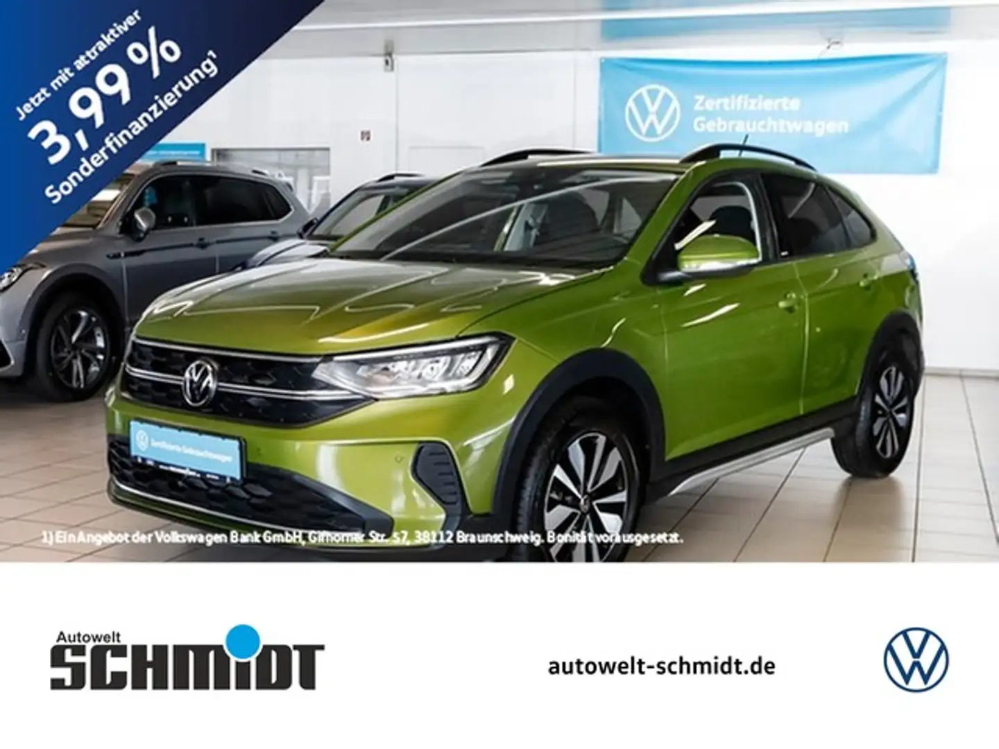 Volkswagen Taigo 1,0 TSI Move R-Kamera AppConnect Sitzheiz. Alu Vert - 1