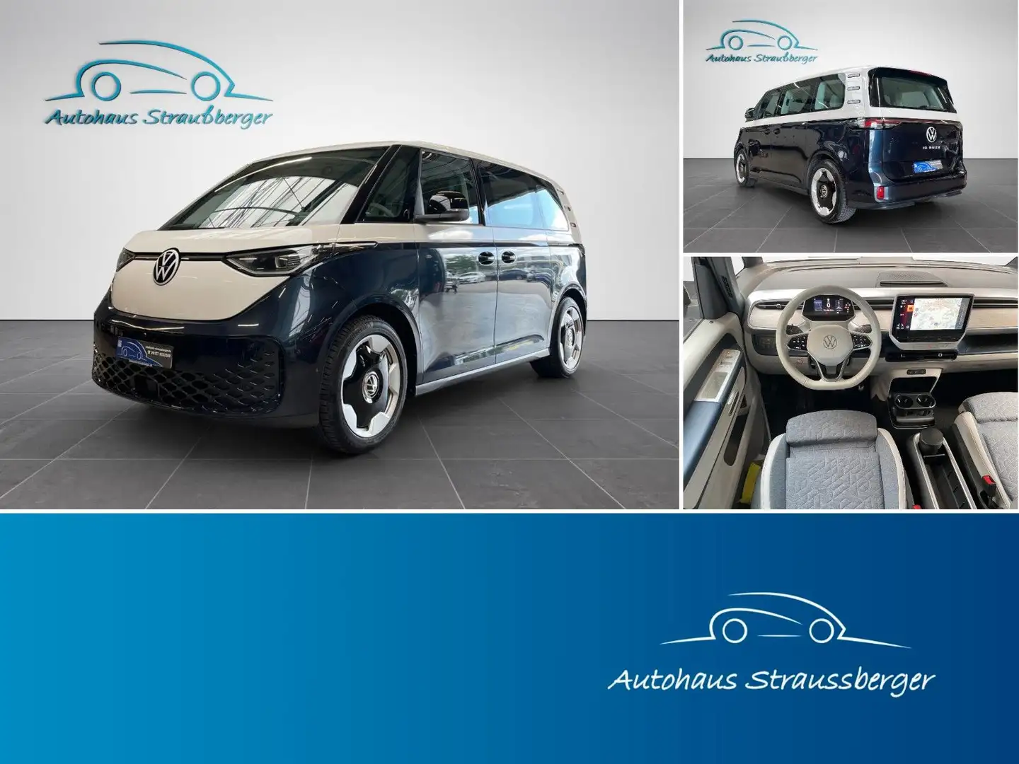 Volkswagen ID. Buzz Bus Pro ACC 360° LRHZ Memory Kessy SHZ Modrá - 1