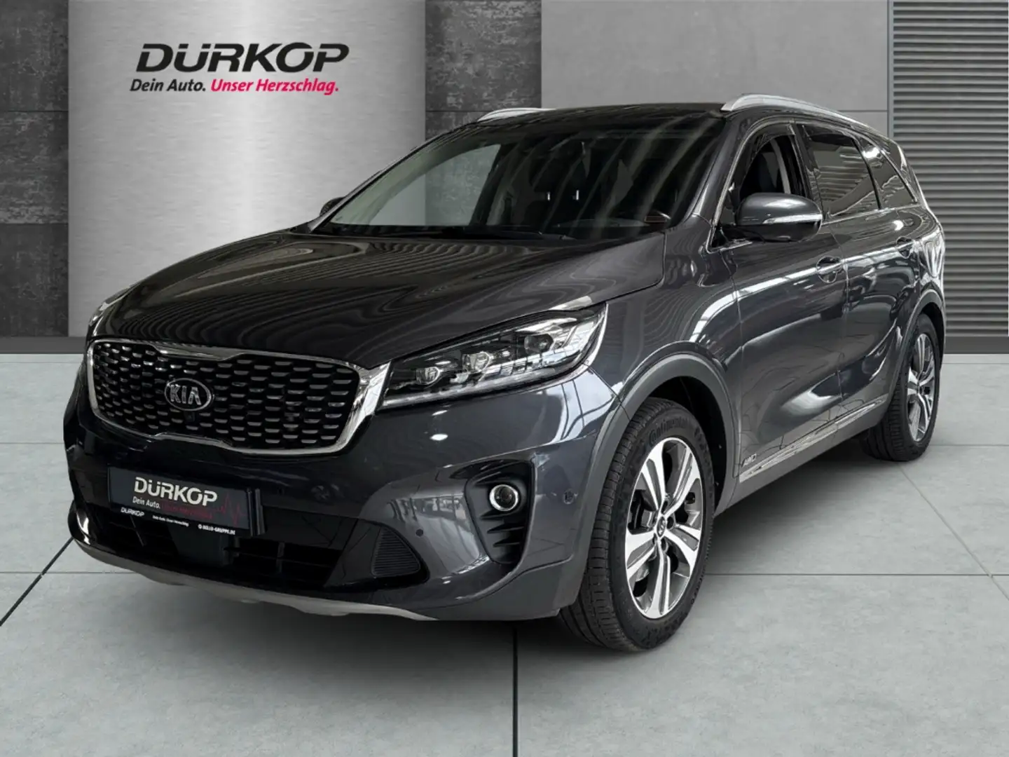 Kia Sorento Platinum 7-Sitzer/Allrad/Leder/Anhängerkupplung Grau - 1
