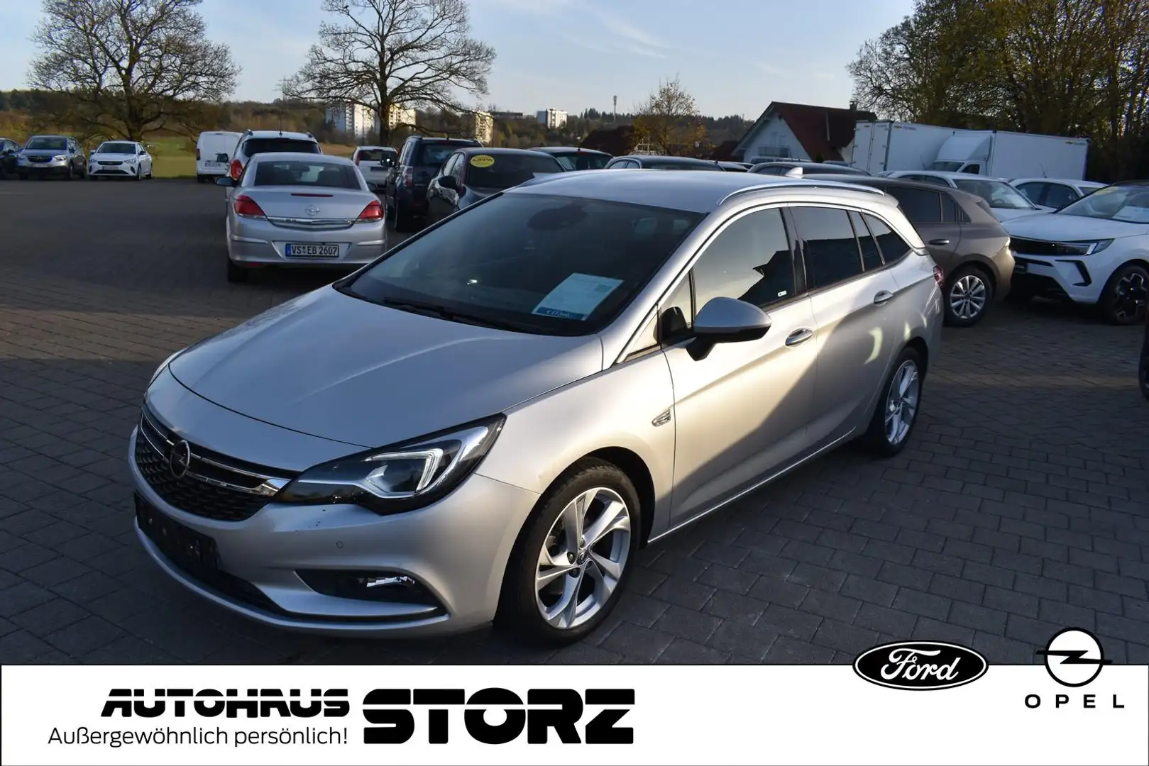 Opel Astra K Sports Tourer Innovation Start/Stop |WINTER-PAKE Zilver - 1
