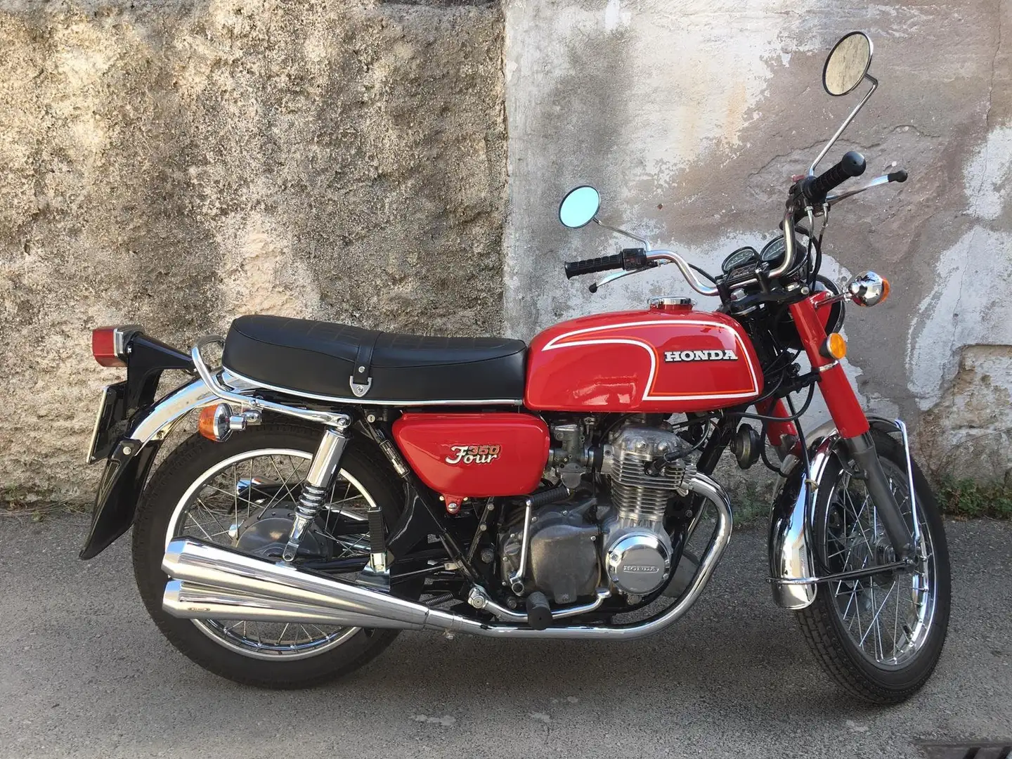 Honda CB 350 Rojo - 1