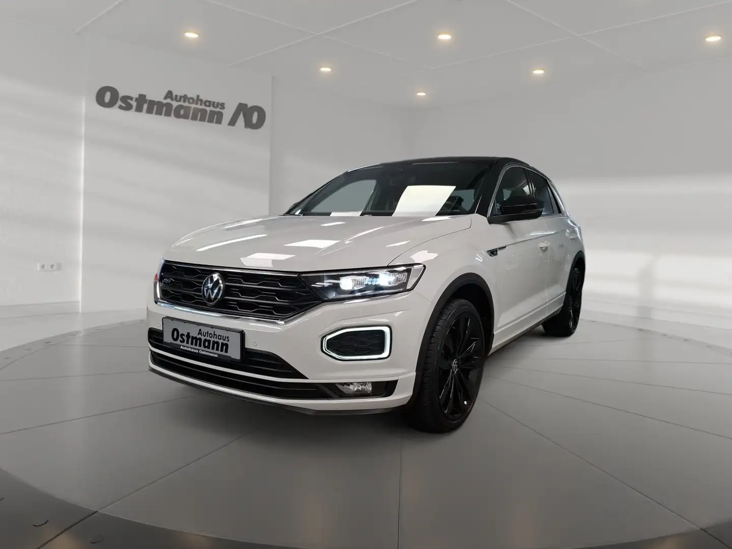 Volkswagen T-Roc 1.5 TSI Sport R-Line AHK LED RFK ACC Weiß - 1