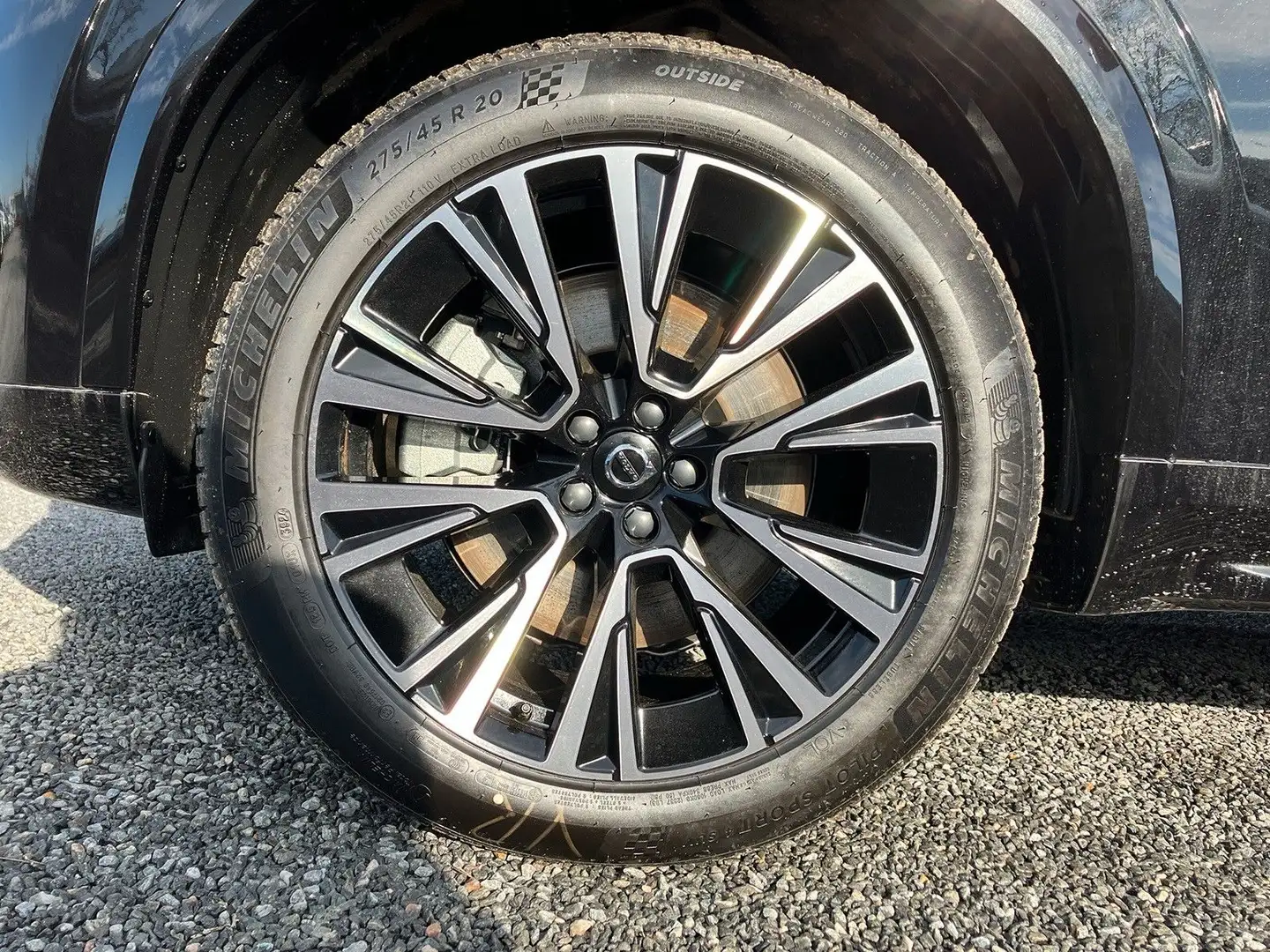 Volvo XC90 T8 AWD Core Automatik 7-Sitzer  ACC BLIS Schwarz - 2