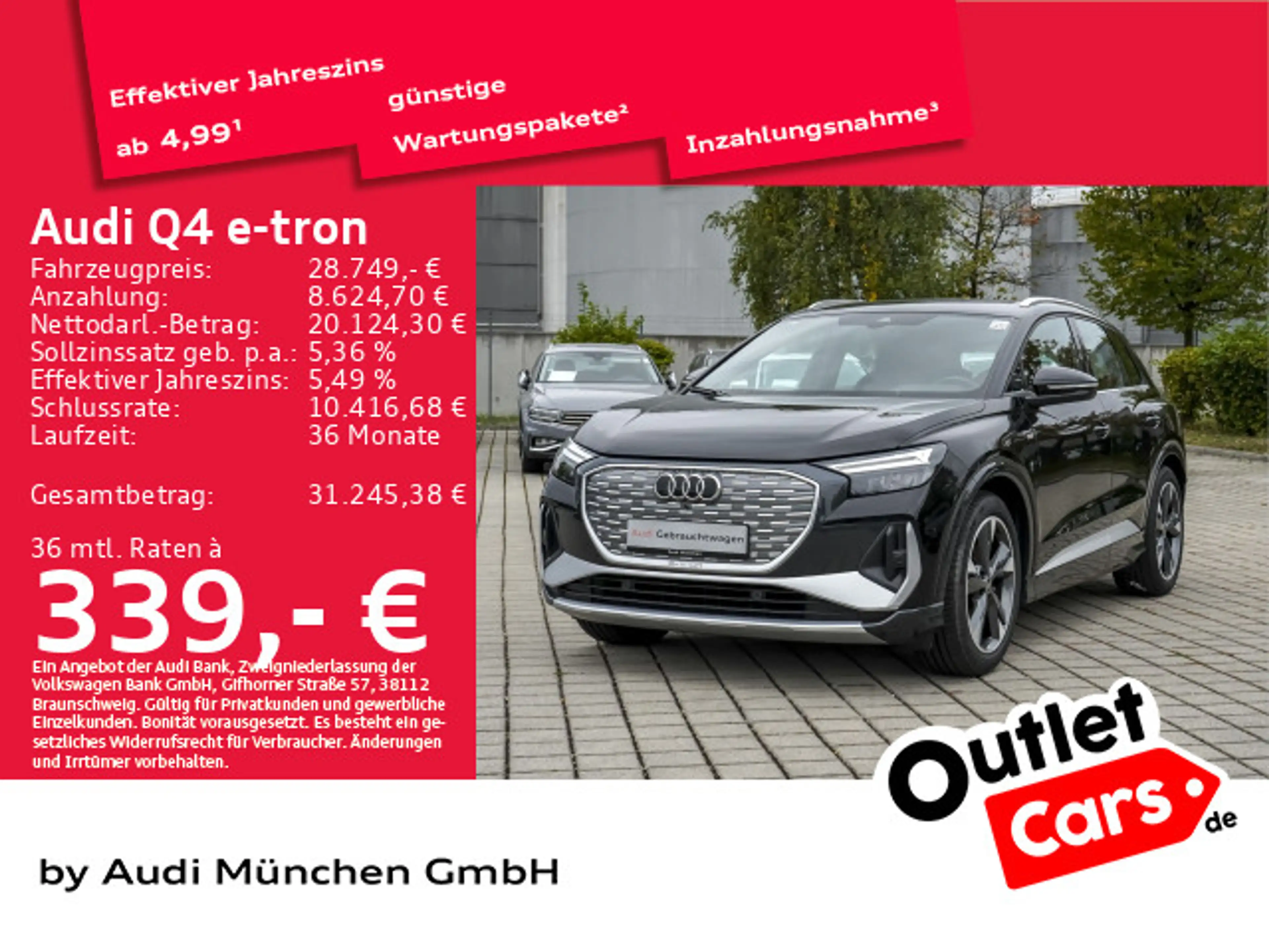 Audi Q4 e-tron 35 S line ACC/Navi+/Virtual/Kamera