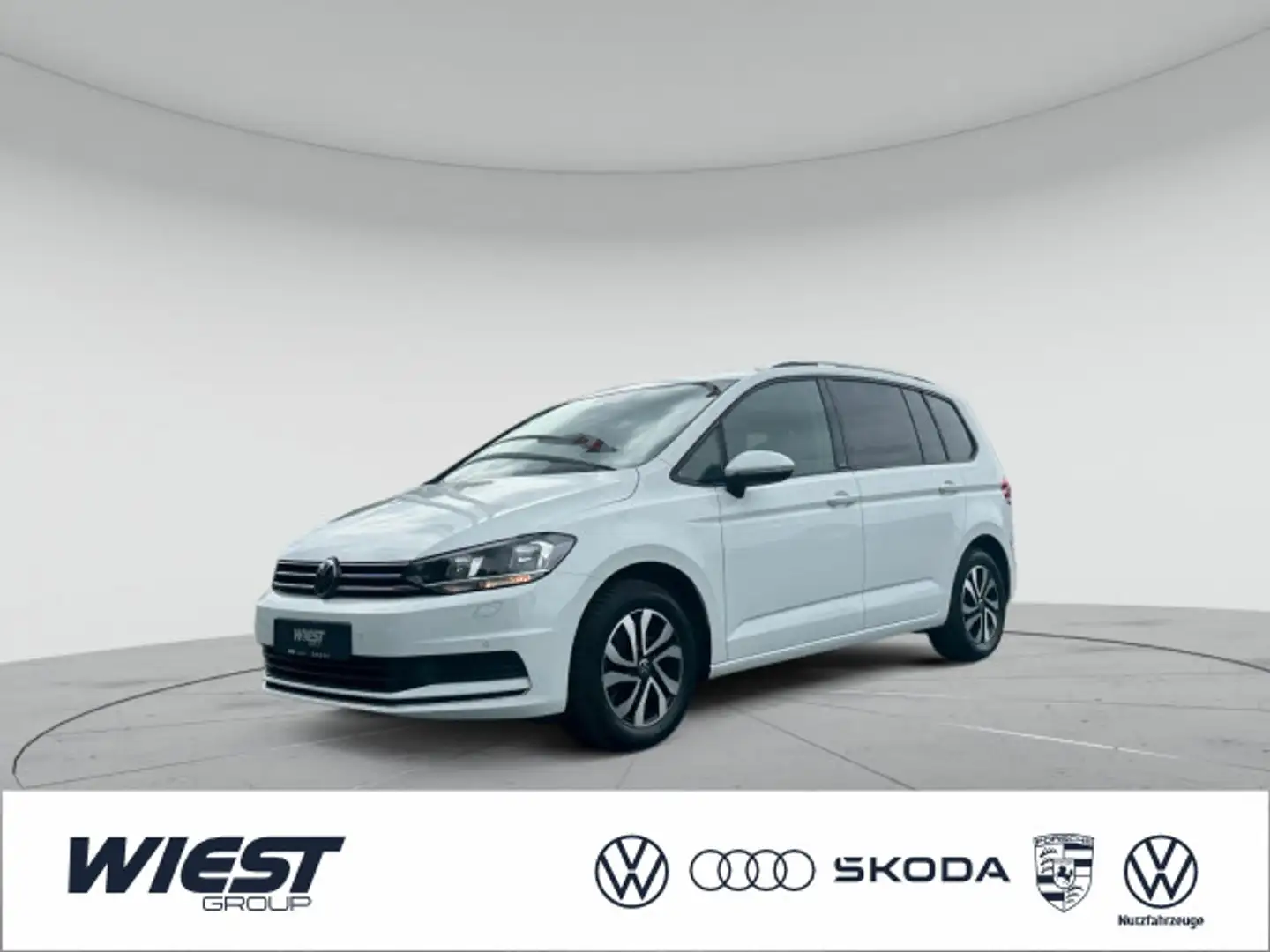 Volkswagen Touran 1.5 TSI Active DSG 7-Sitze Navi ACC SHZ C Weiß - 1