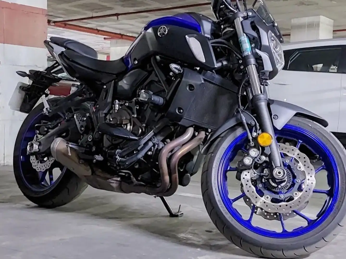 Yamaha MT-07 Azul - 1