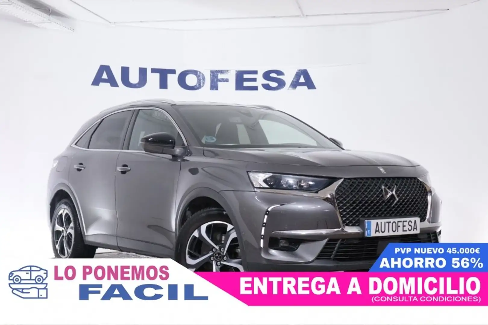 DS Automobiles DS 7 Crossback 1.6i AUTO 180CV SO CHIC 4x2 5P # NAVY, LUCES LED, - 2