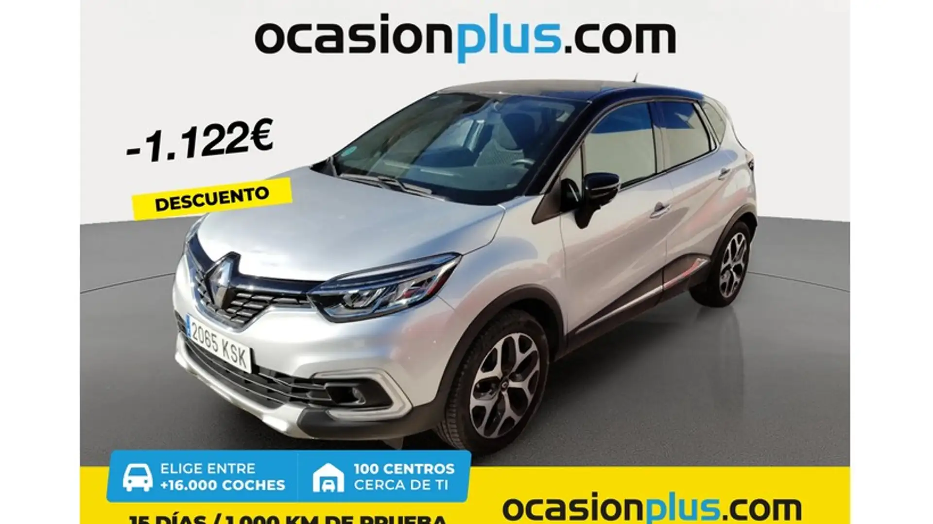 Renault Captur TCe Energy Zen 66kW Plateado - 1