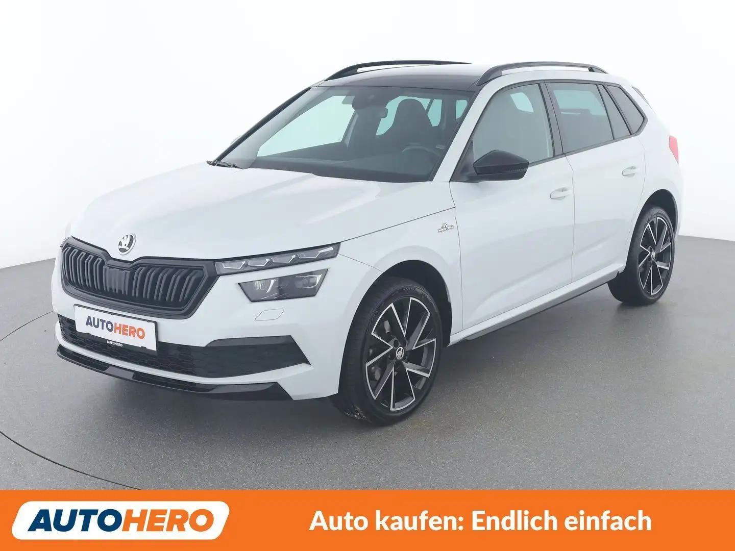 Skoda Kamiq 1.5 TSI ACT Monte Carlo Weiß - 1