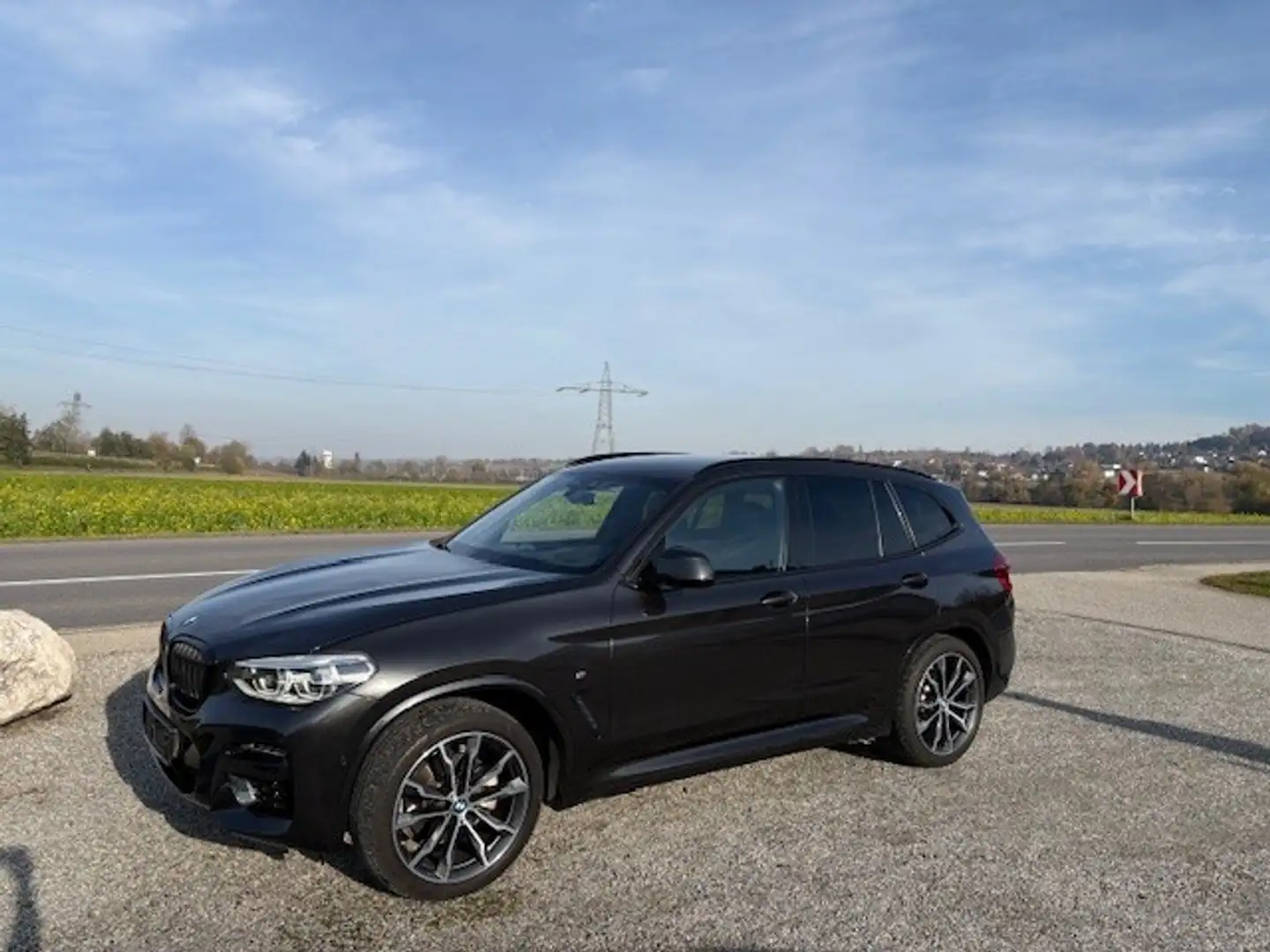 BMW X3 xDrive 20d Aut. M-Sport Schwarz - 2