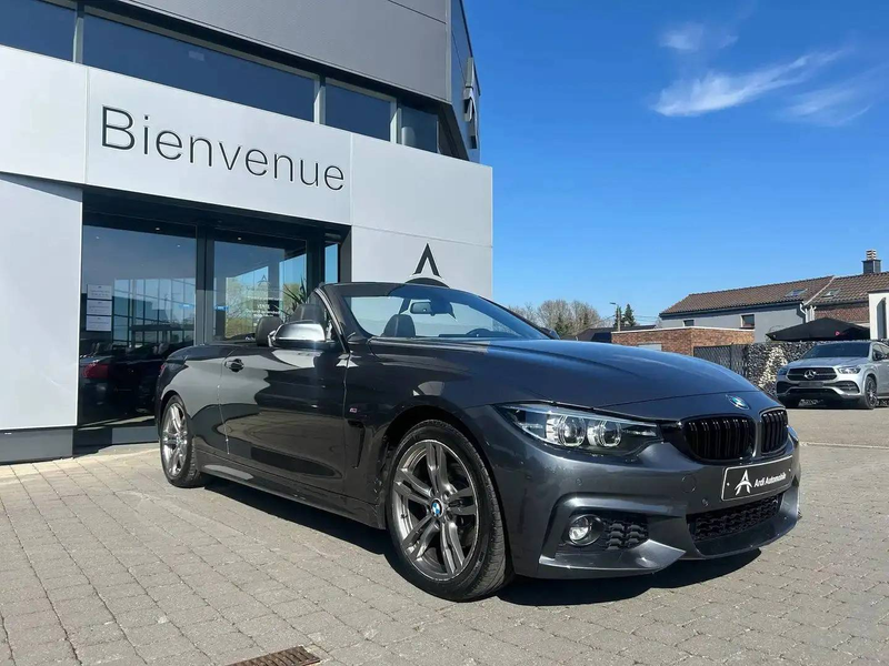 BMW 420 dA Cabrio *GARANTIE*1ER PROP*PACK M*GPS PRO*CUIR* — photo 3