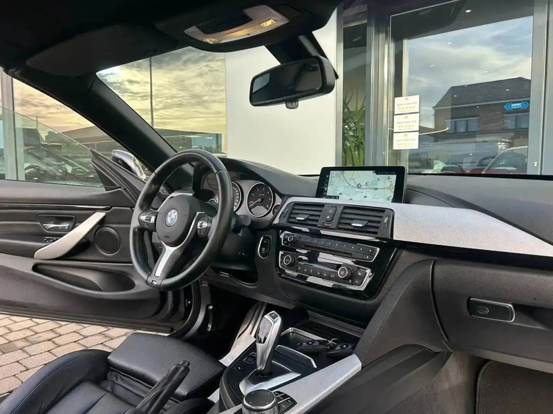 BMW 420 dA Cabrio *GARANTIE*1ER PROP*PACK M*GPS PRO*CUIR* — photo 9