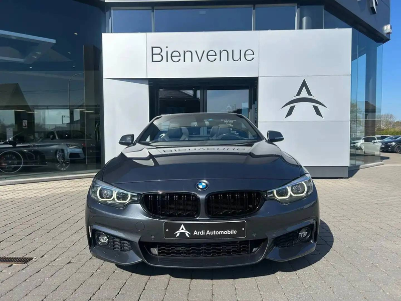 BMW 420 dA Cabrio *GARANTIE*1ER PROP*PACK M*GPS PRO*CUIR* — photo 2