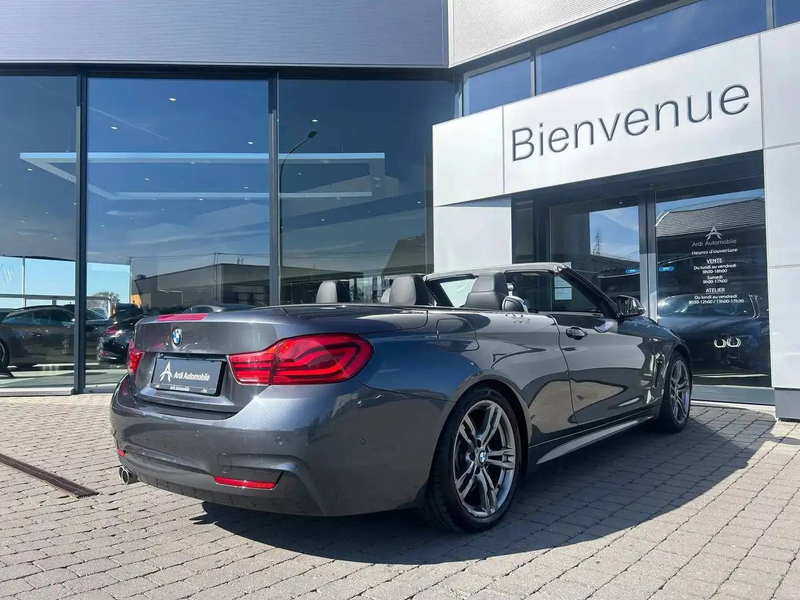 BMW 420 dA Cabrio *GARANTIE*1ER PROP*PACK M*GPS PRO*CUIR* — photo 4