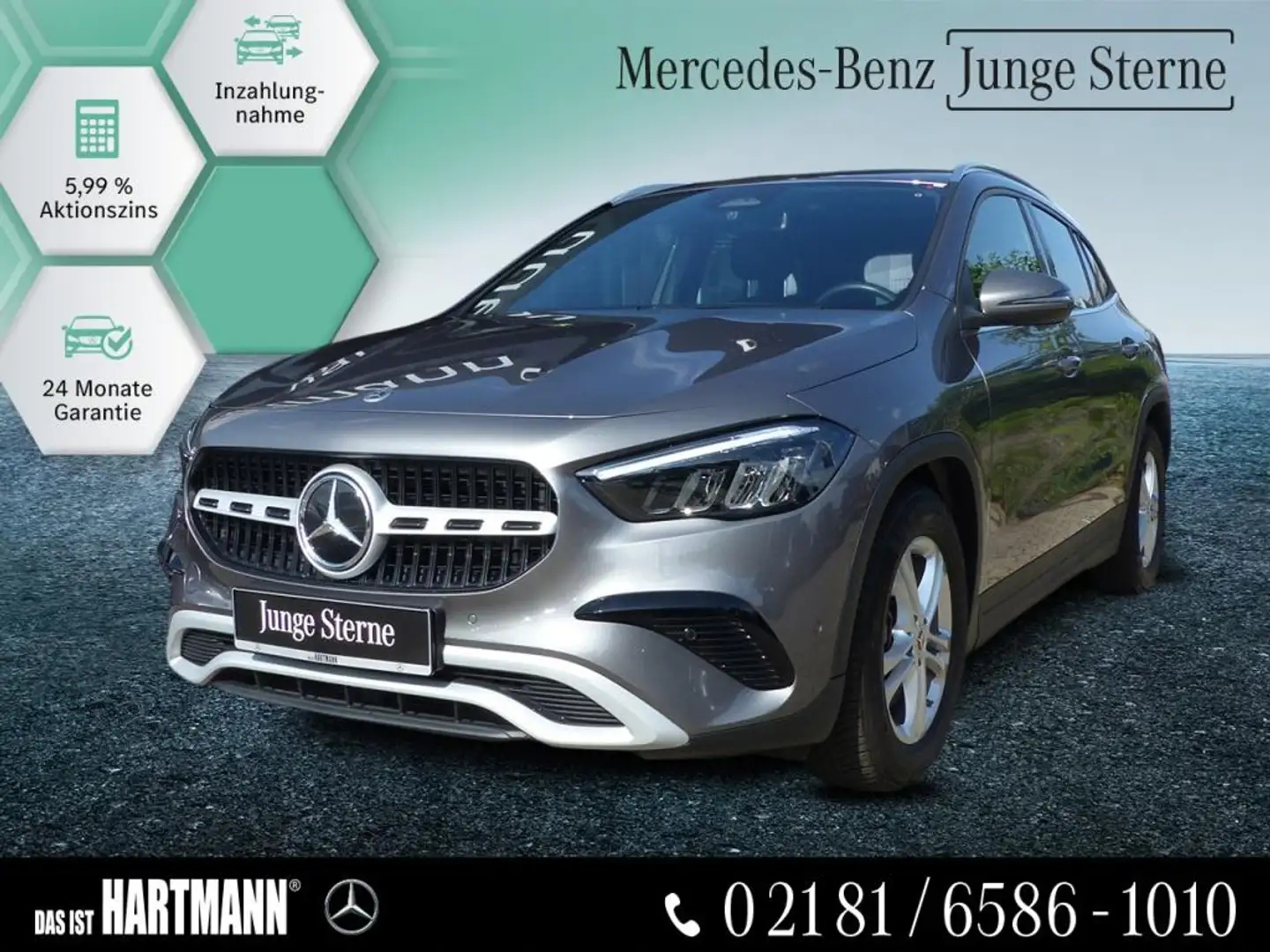 Mercedes-Benz GLA 200 ADVANCED+MBUX+NAVI+RF-KAMERA+KEYLESS+LED Grau - 1