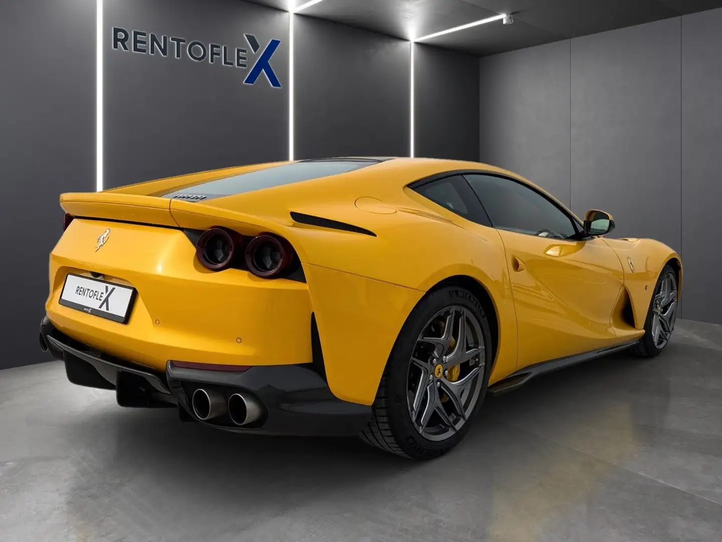 Ferrari 812 Superfast Carbon/Lift/Beifahrerdisplay Gelb - 2