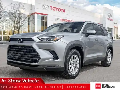 Silver 2026 Toyota Grand Highlander XLE AWD SUV / Crossover All-Wheel Drive 8-Speed Automatic