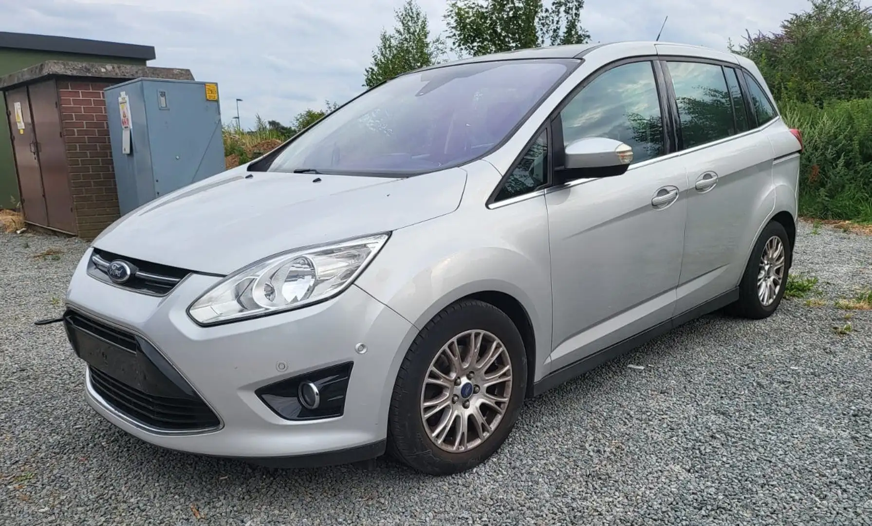 Ford Grand C-Max 1.0 ecoBOOST❗COURROIE DISTRI CASSEE❗138.149KM Gris - 1