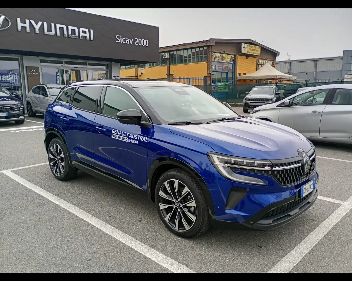 Renault Austral techno E-Tech full hybrid 200 Bleu - 1