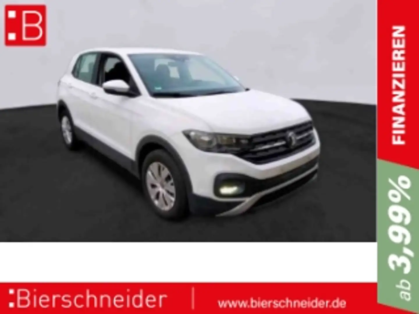 Volkswagen T-Cross 1.0 TSI NAVI SHZ PARKP DAB+ Weiß - 1