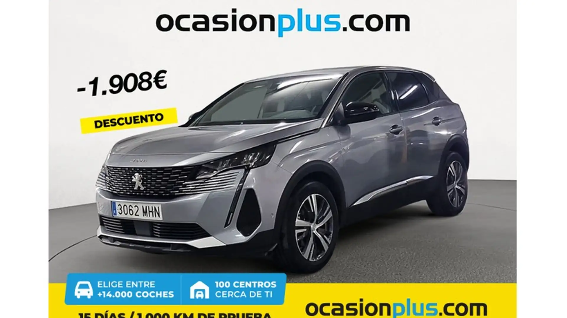 Peugeot 3008 1.2 PureTech S&S Allure 130 Gris - 1