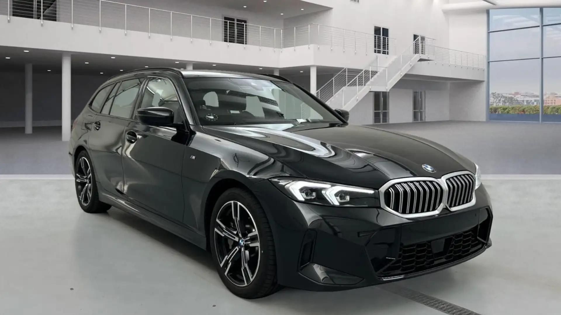 BMW 330 i xDrive M Sport ACC ALARM NAVI LED e.Heckkl.Kamer Schwarz - 2