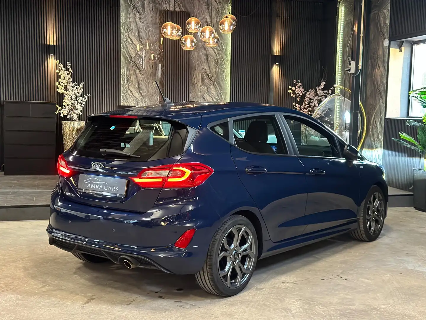 Ford Fiesta 1.0 EcoBoost ST-Line Blauw - 2
