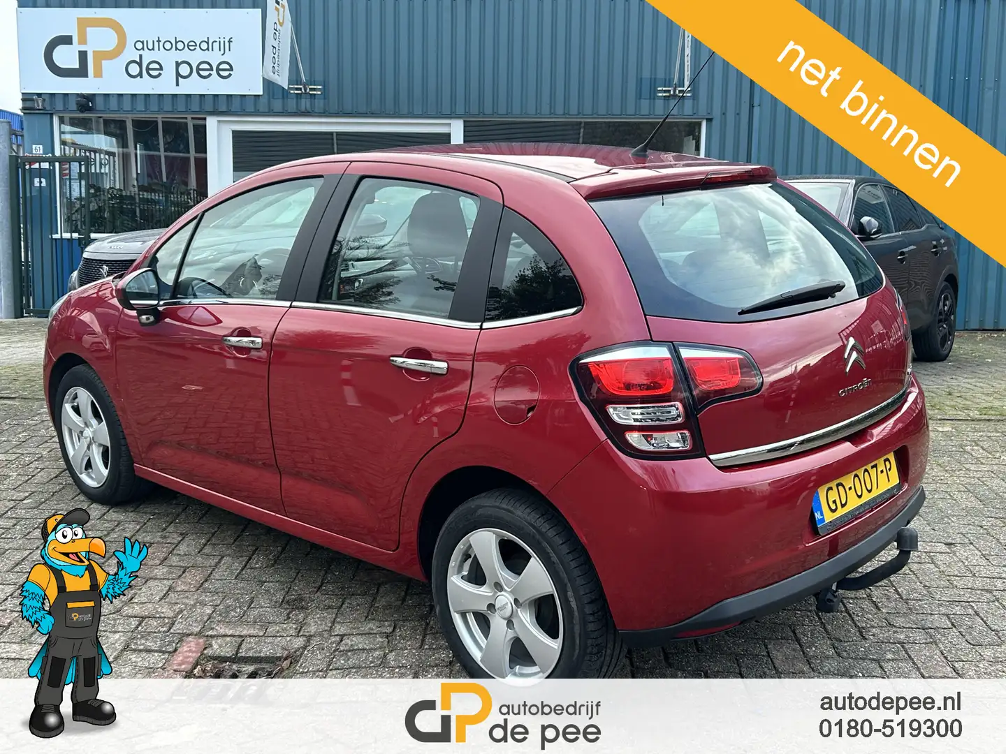 Citroen C3 1.2 PureTech Collection GARANTIE/CLIMA/CRUISE/CV+A Rouge - 2