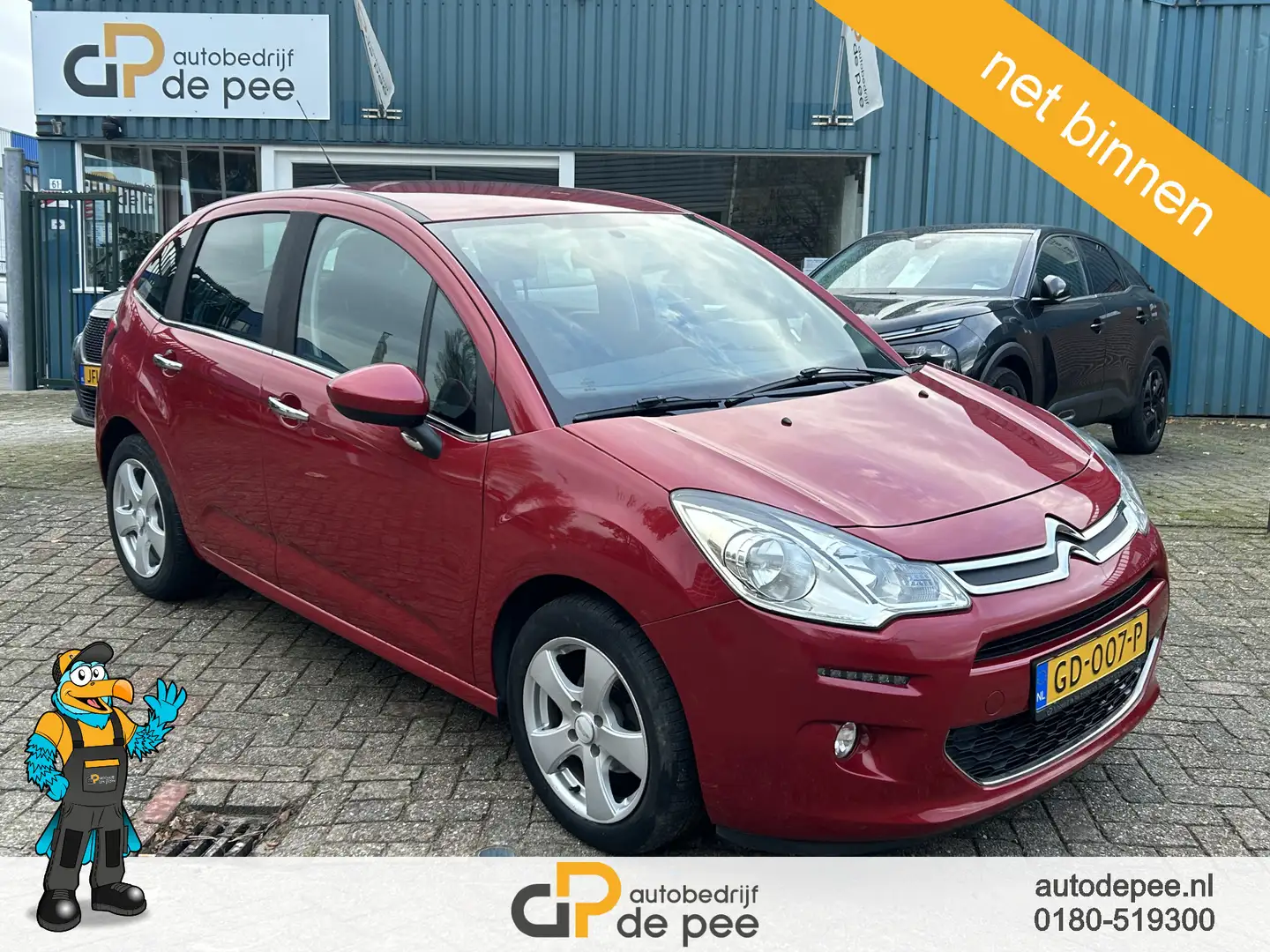 Citroen C3 1.2 PureTech Collection GARANTIE/CLIMA/CRUISE/CV+A Rouge - 1