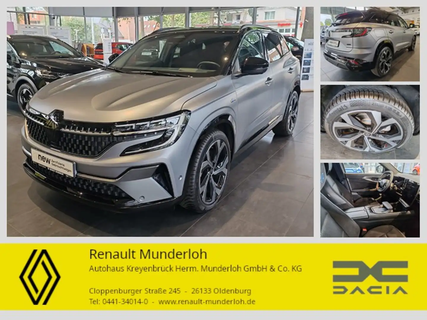 Renault Austral Iconic Esprit Alpine Gris - 1