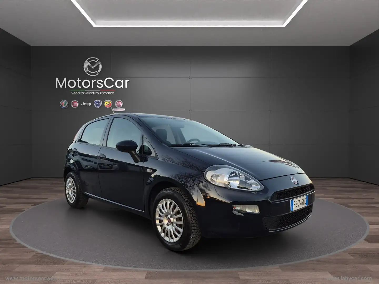 Fiat Punto 5p 1.2 Street E6 Bleu - 1