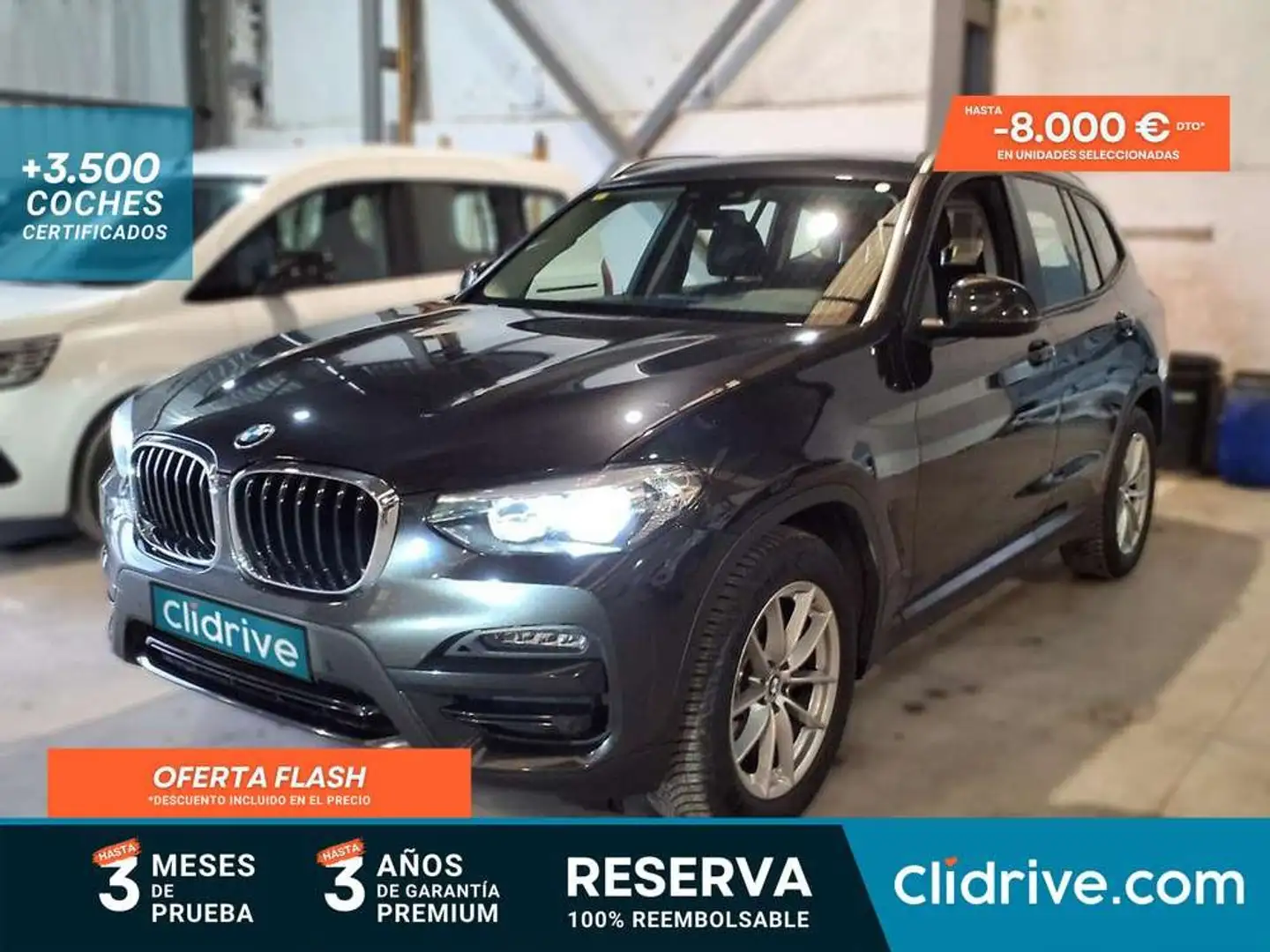 BMW X3 xDrive 20dA Gris - 1