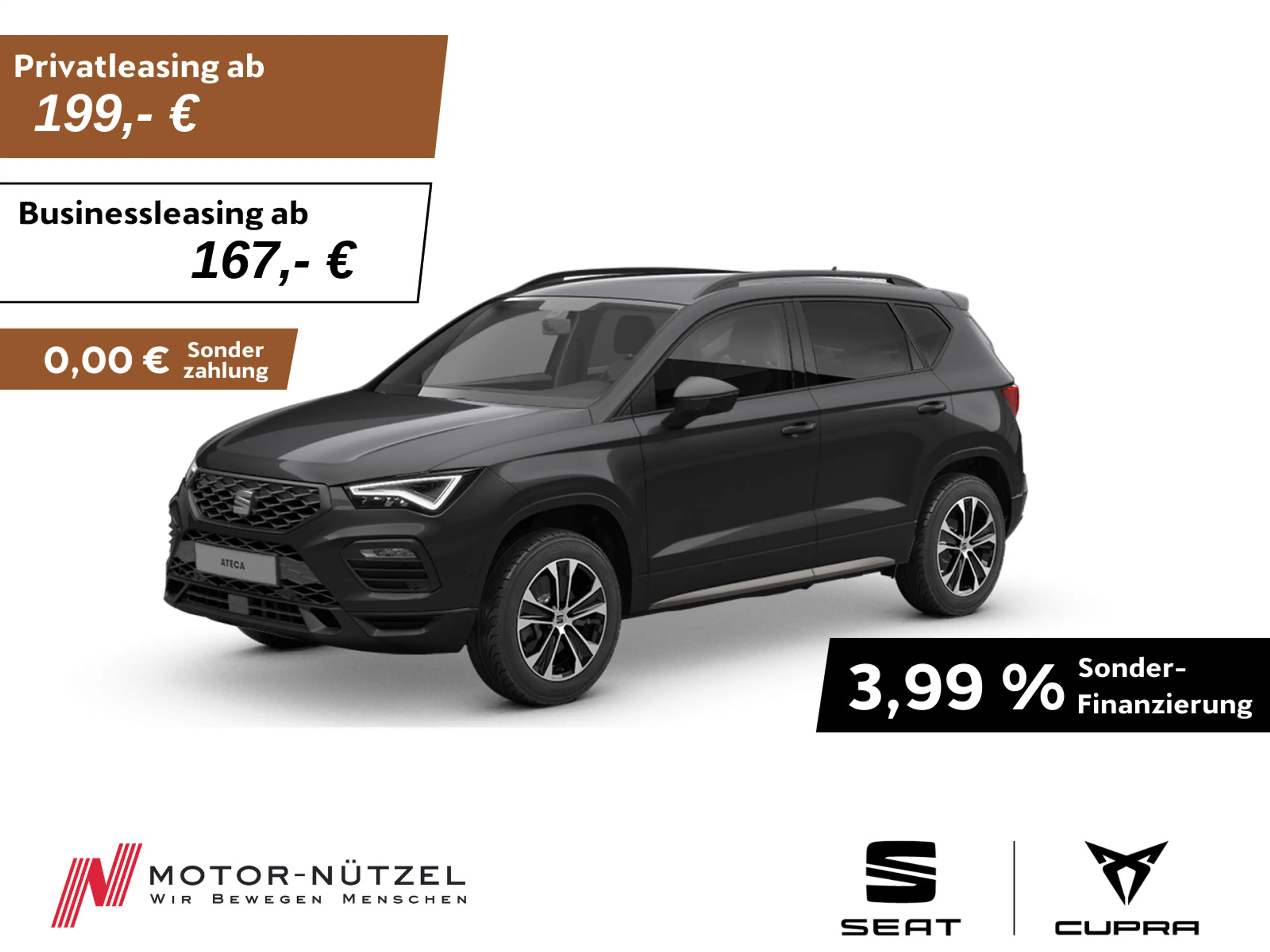 SEAT Ateca 2.0 TDI DSG FR-LINE LED+NAVI+ACC+AHK+360°