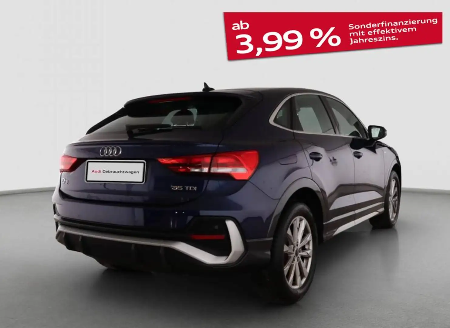 Audi Q3 SB 35TDI S line/LED/Navi+/Kamera/ACC/Alcantara Blau - 2