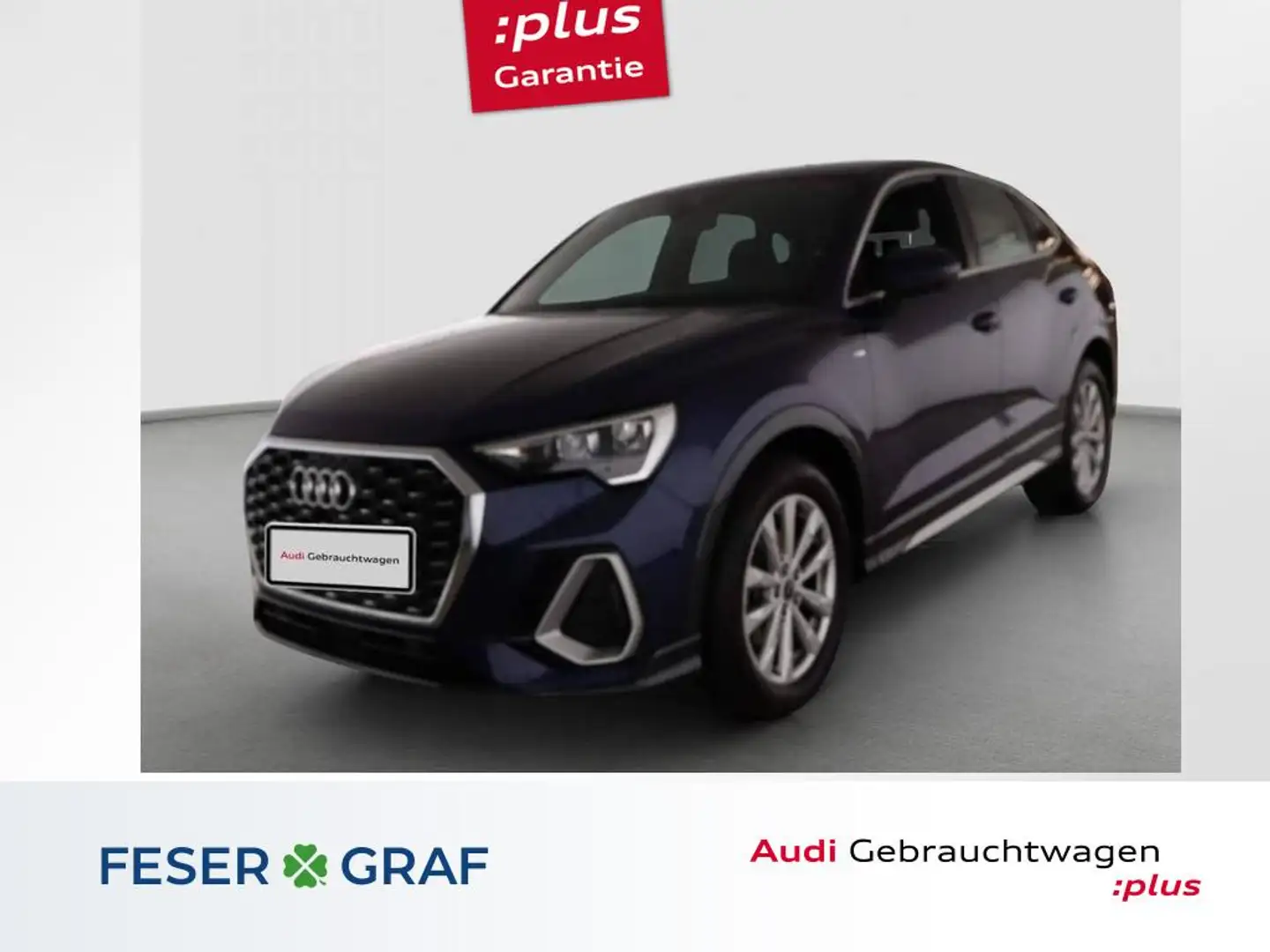 Audi Q3 SB 35TDI S line/LED/Navi+/Kamera/ACC/Alcantara Blau - 1