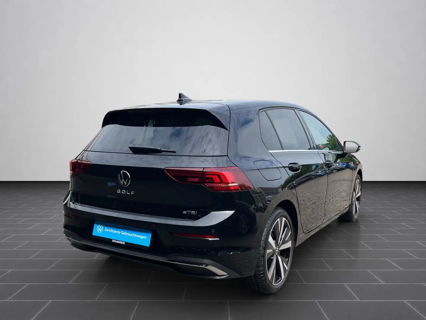 Volkswagen Golf VIII Style 1.5 eTSI DSG LED-PLUS KAMERA ACC Noir - 2